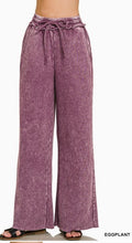 Load image into Gallery viewer, Exposed-seam Flare Hem Pants With Pockets
