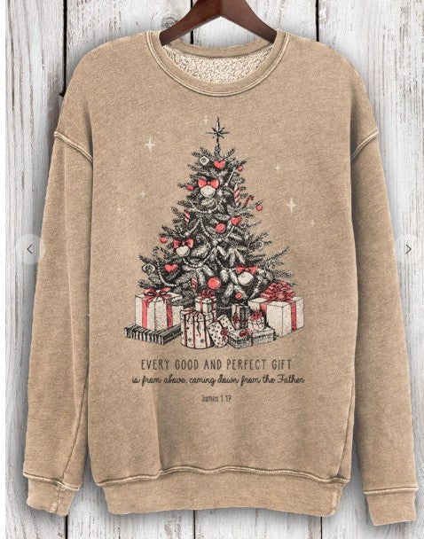 Every Good N Perfect Gift Mineral Sweatshirts