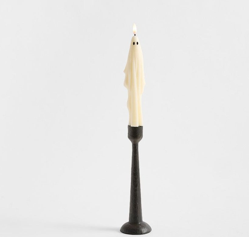 Flameless Ghost Taper Candle