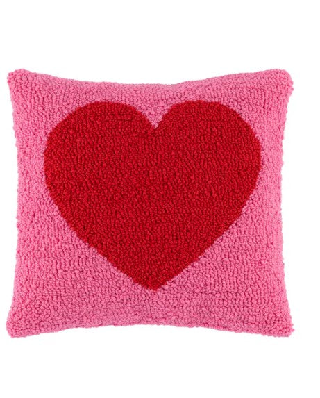 Heart Pillow, Pink