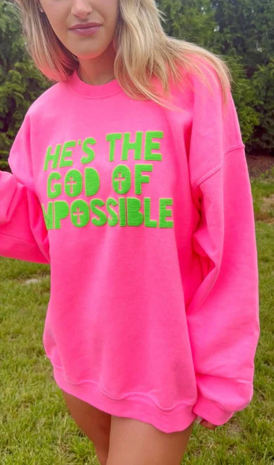 Puff He's The God Sweatshirt