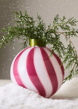 Load image into Gallery viewer, Holiday Round Ornament Vase
