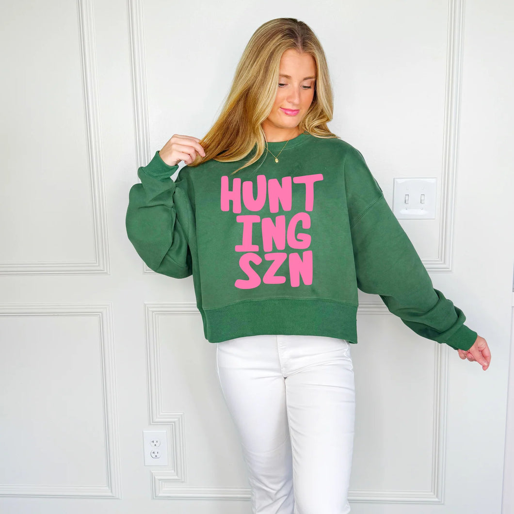 Hunting SZN Crop Sweatshirt