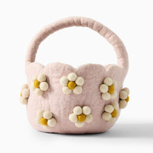 Load image into Gallery viewer, Felt Daisy Easter Baskets
