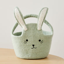 Load image into Gallery viewer, Felted Bunny Bucket
