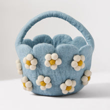 Load image into Gallery viewer, Felt Daisy Easter Baskets
