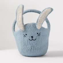 Load image into Gallery viewer, Felted Bunny Bucket
