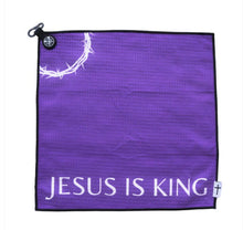 Load image into Gallery viewer, Jesus is King Magnetic Towel
