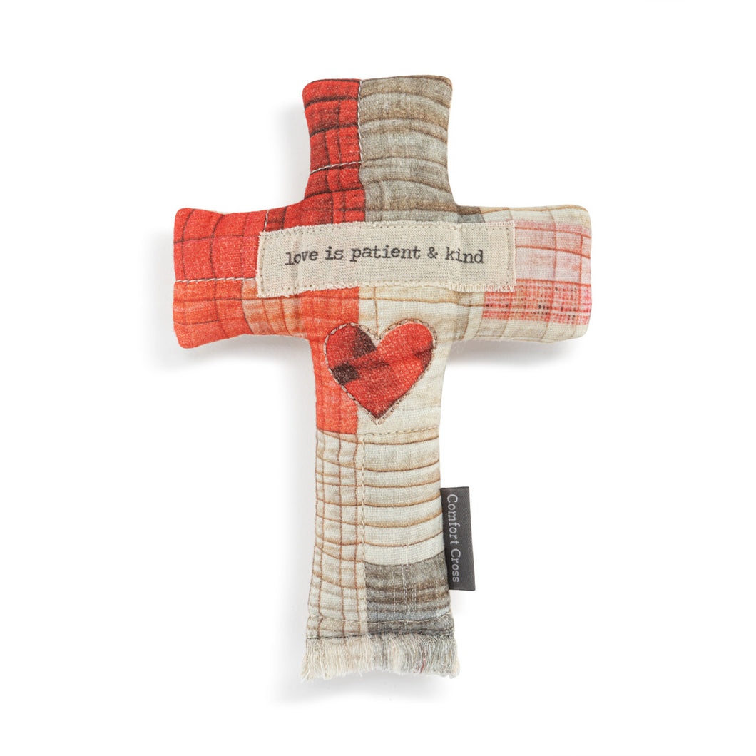 Love Is Patient and Kind Comfort Cross