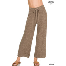 Load image into Gallery viewer, Cropped Soft Brushed Hacci Drawstring Pants
