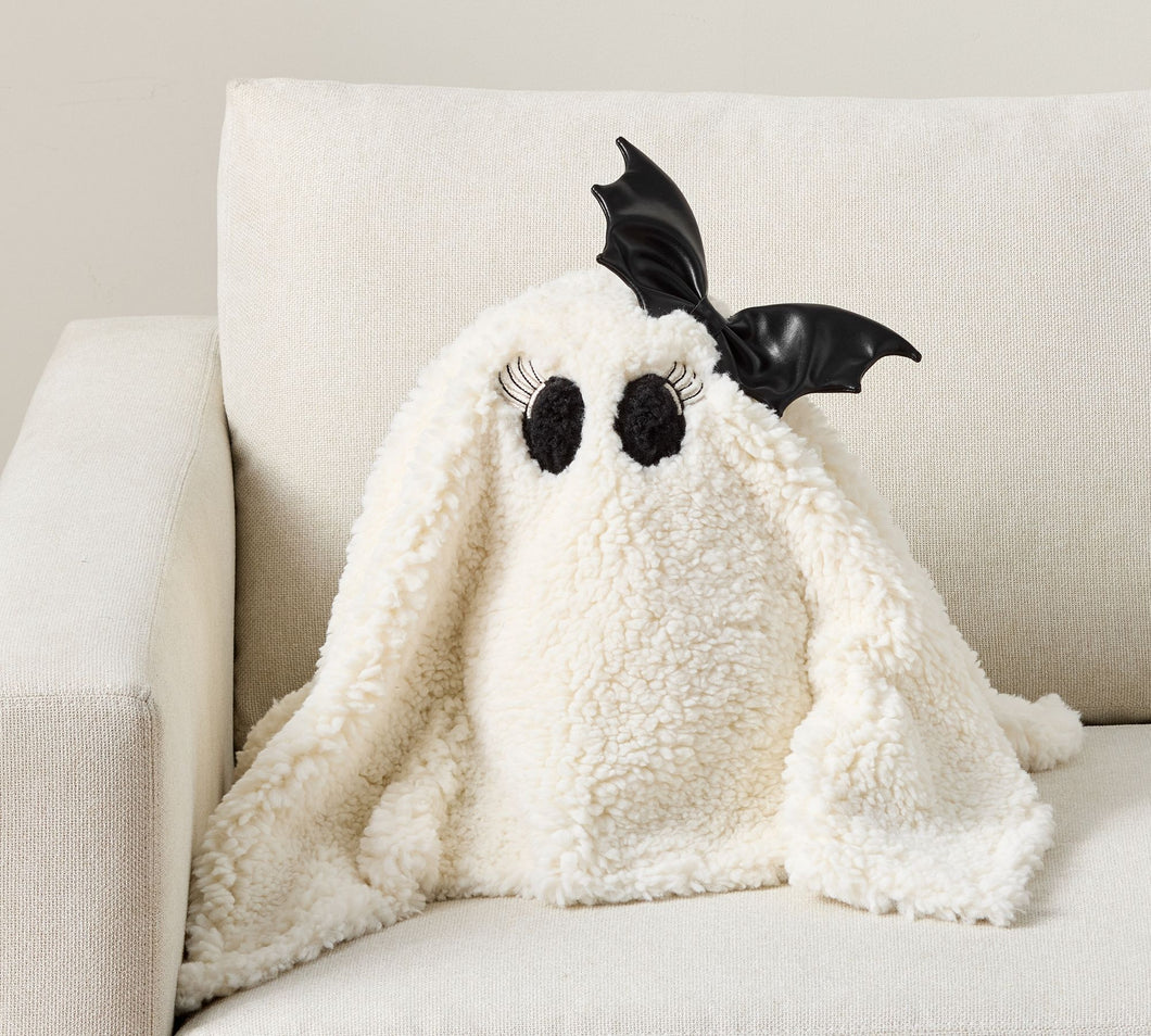 Little Miss Ghost Pillow