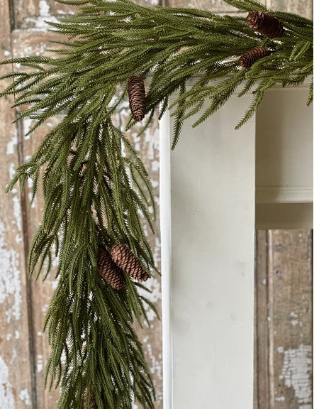 Norfolk Ridge Garland | 6'