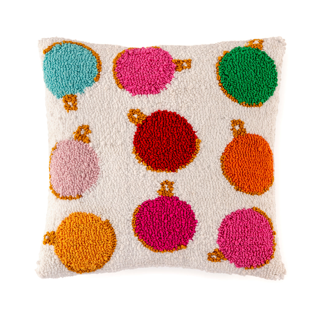 Multi Ornaments Pillow