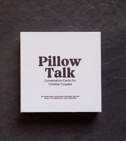 Pillow Talk: Conversation Cards for Christian Couples