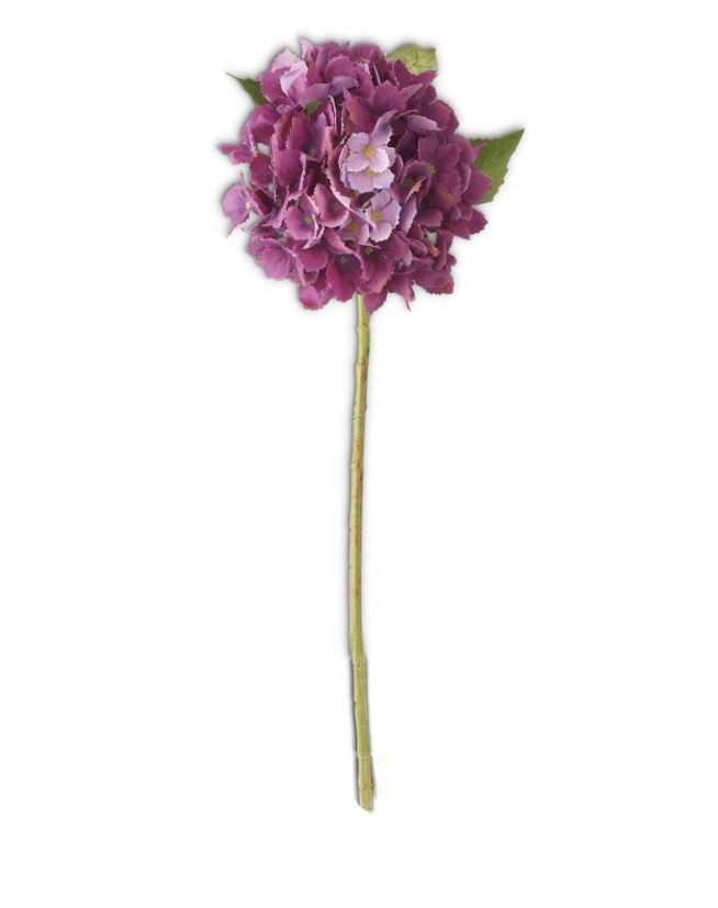20 Inch Purple Real Touch Hydrangea Spray