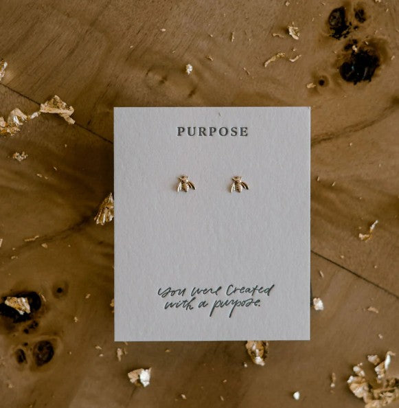 Purpose Earring Studs