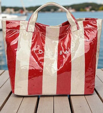 Load image into Gallery viewer, Striped Tote Bag
