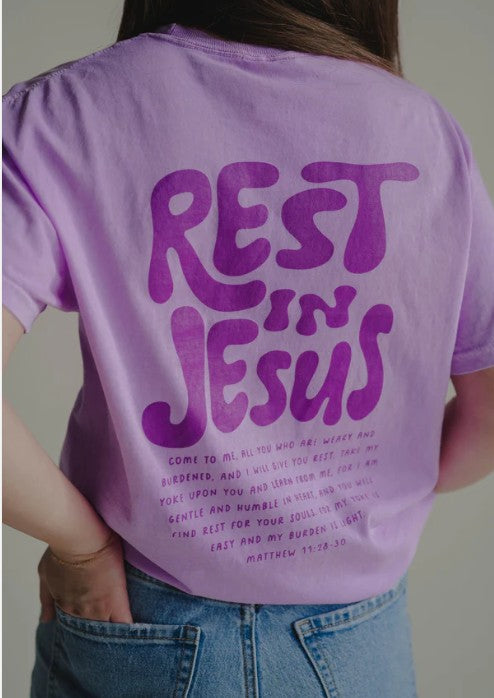 Rest In Jesus Tee