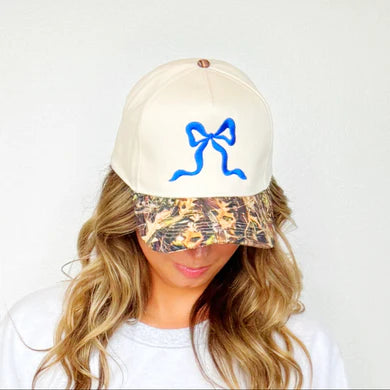 Royal Bow Camo Hat