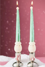 Load image into Gallery viewer, Santa Taper Candles, Set of 2
