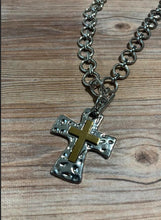 Load image into Gallery viewer, Silver cross
