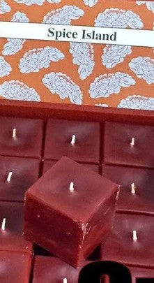Spice Island Square Votive Candle