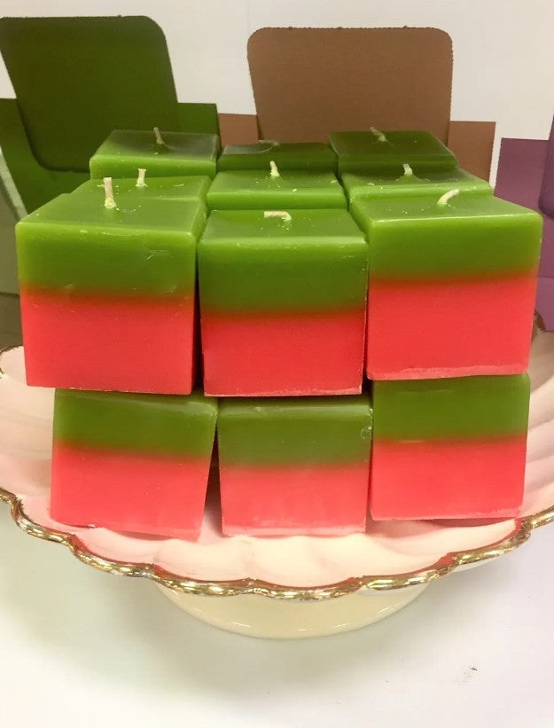 Taffeta Square Votive Candle