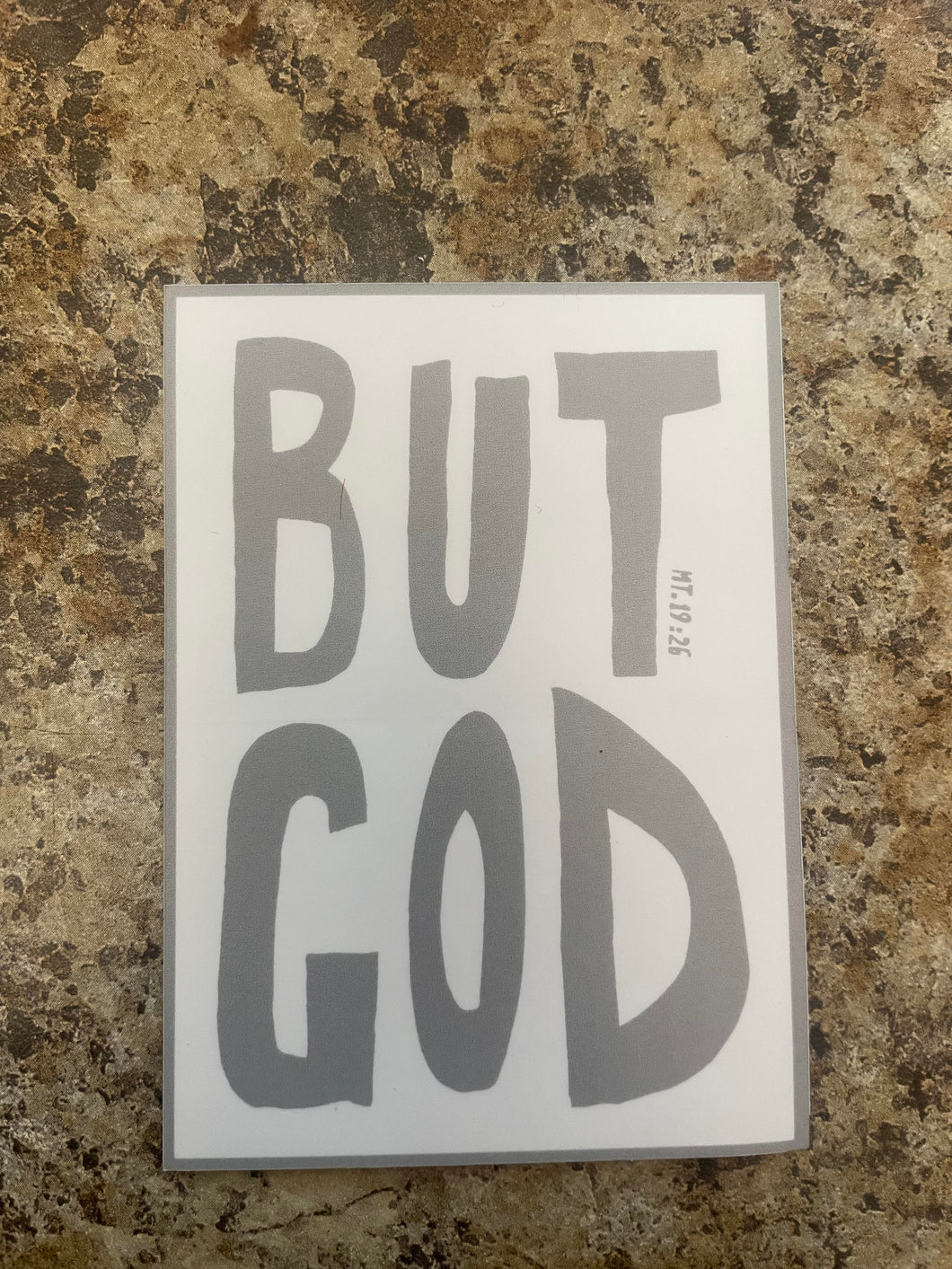 But God Sticker