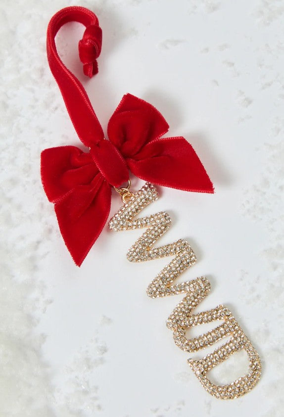 WWJD Bubble Ornament