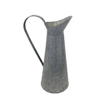 Load image into Gallery viewer, Galvanized Water Pitcher Vase
