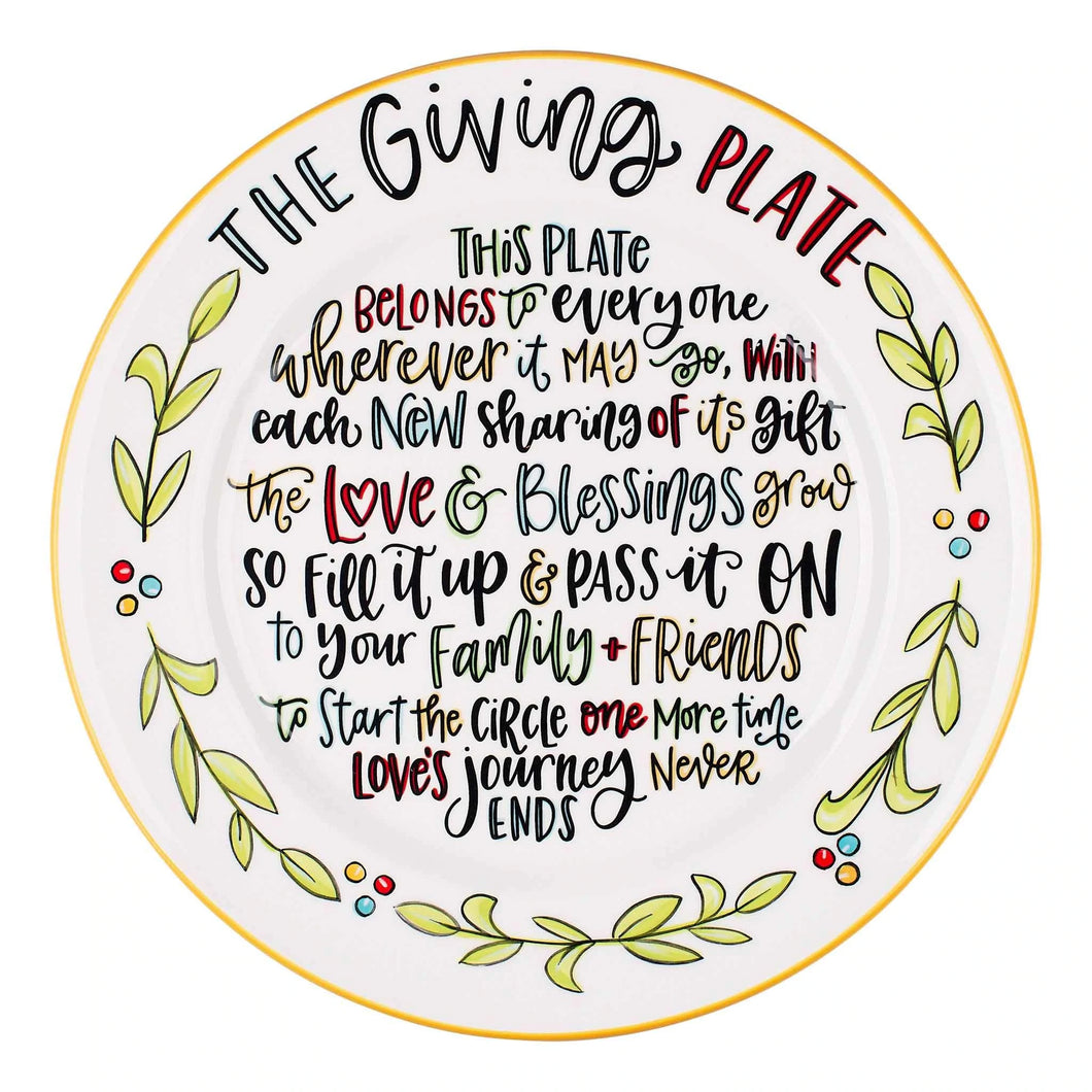 THE GIVING PLATE