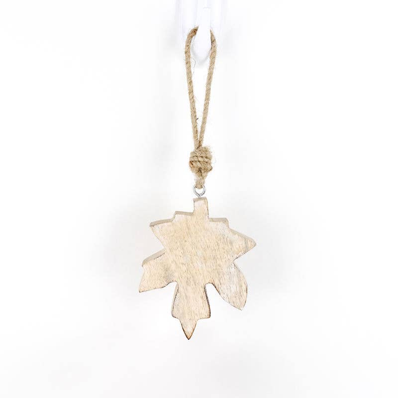 Leaf - Mango Wooden Cutout Ornament