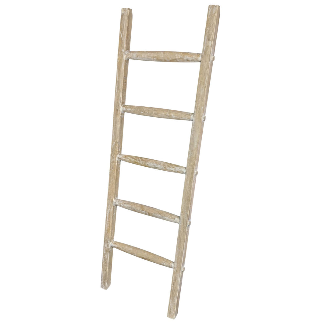 Mango Wood Towel/Blanket Ladder