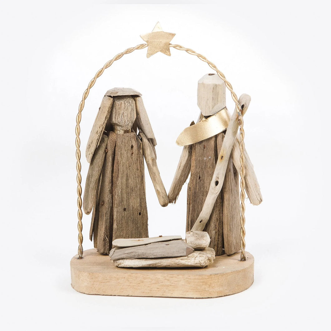 Driftwood Mini Holy Family