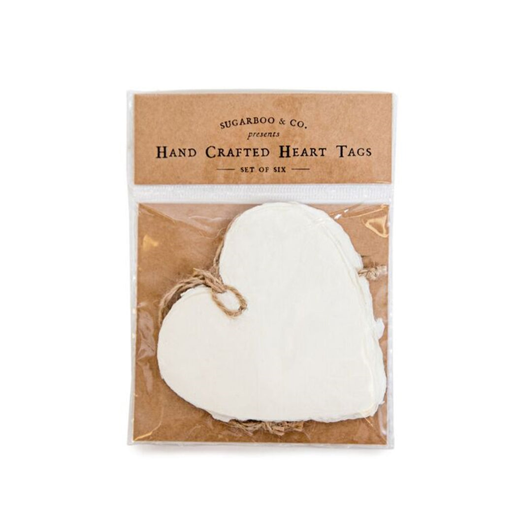Hand Crafted Heart Tags