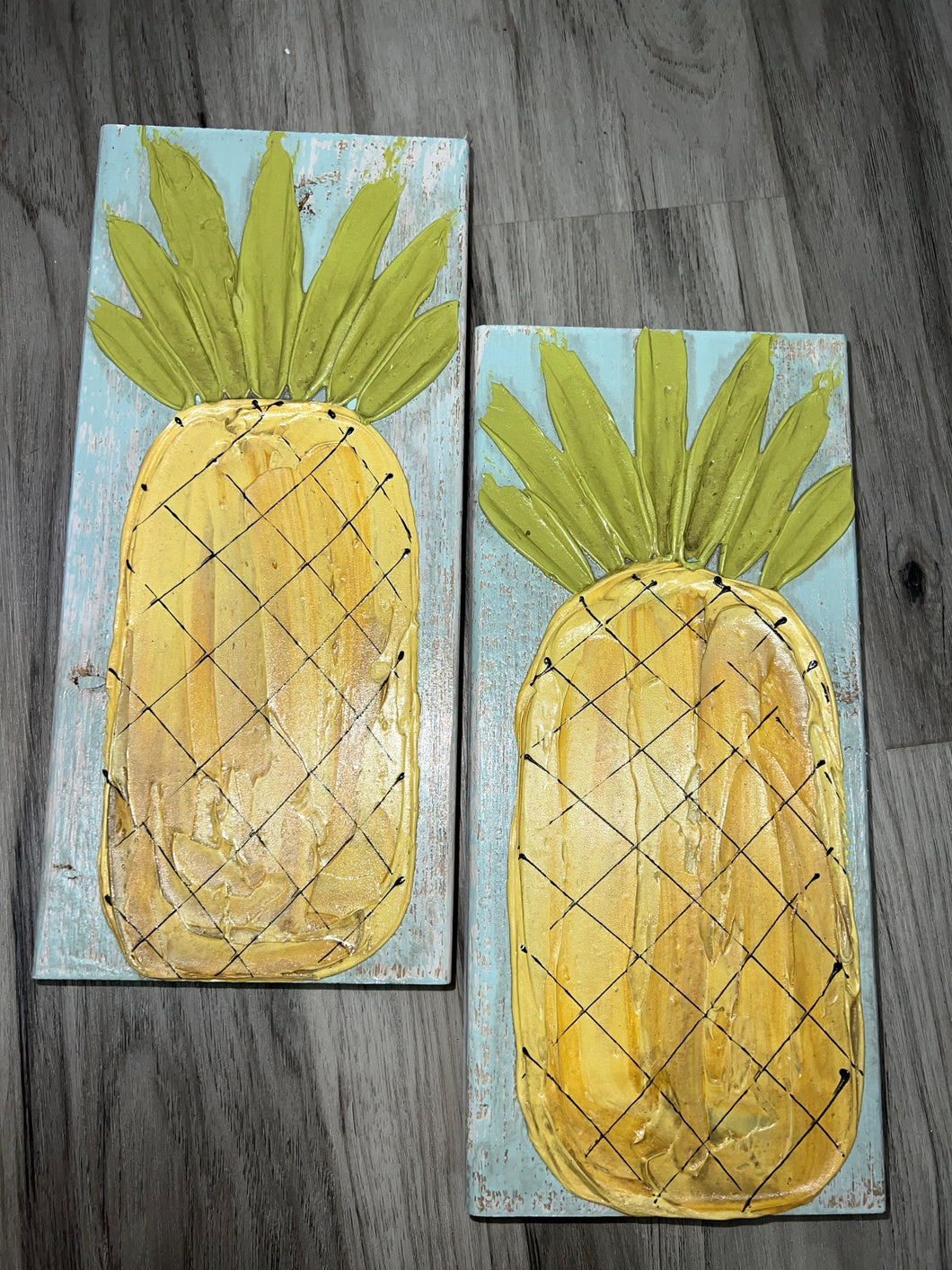 6X12 Pineapple Art