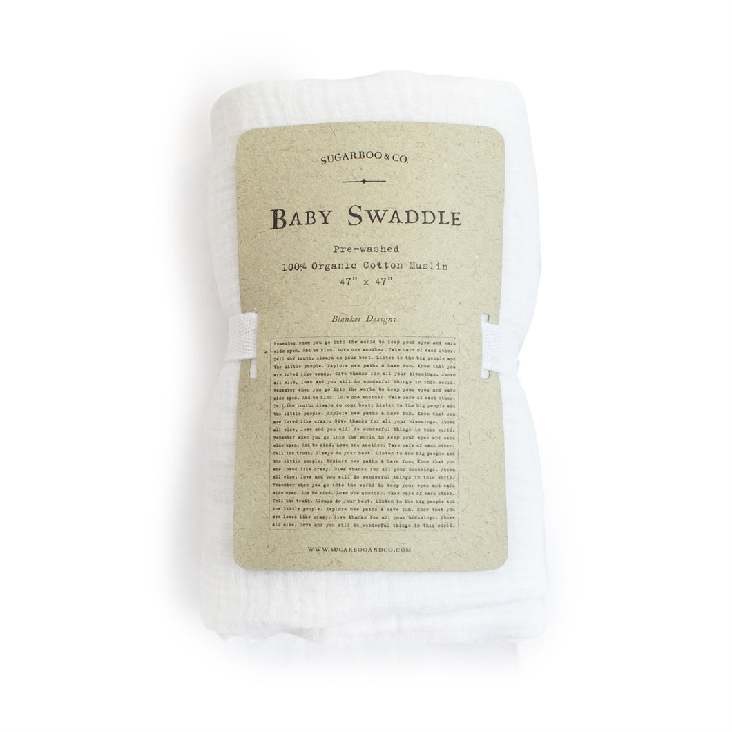 REMEMBER WHEN SWADDLE BLANKET - 47