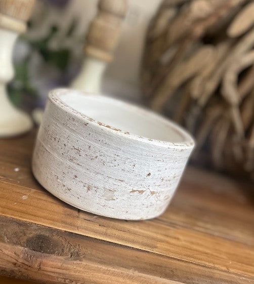 White Washed Bowl