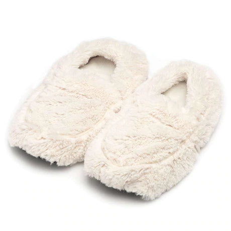 Cream Warmies Slippers