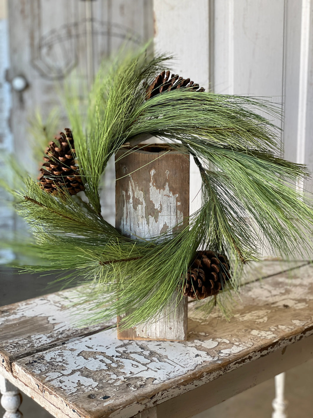 Mixed Needle Pine Wreath | 18