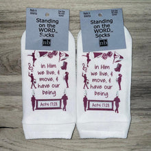 Load image into Gallery viewer, Standing on the Word Socks  - Various
