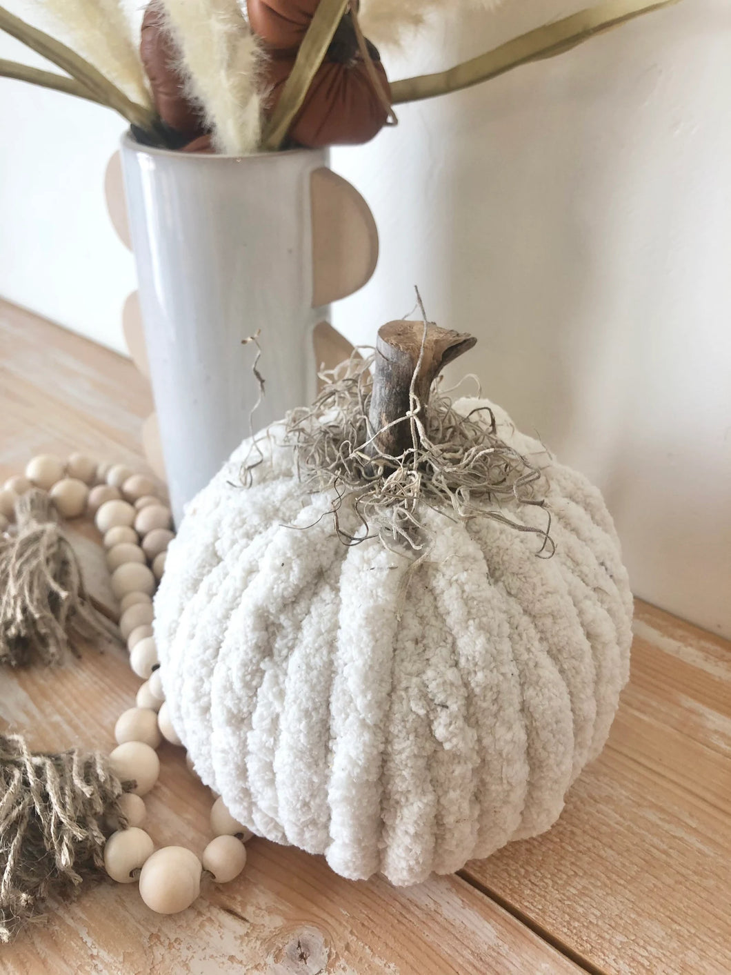 Chunky Chenille Pumpkins