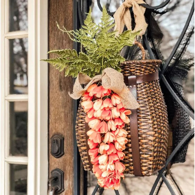 EASTER CARROT SPRING WREATH