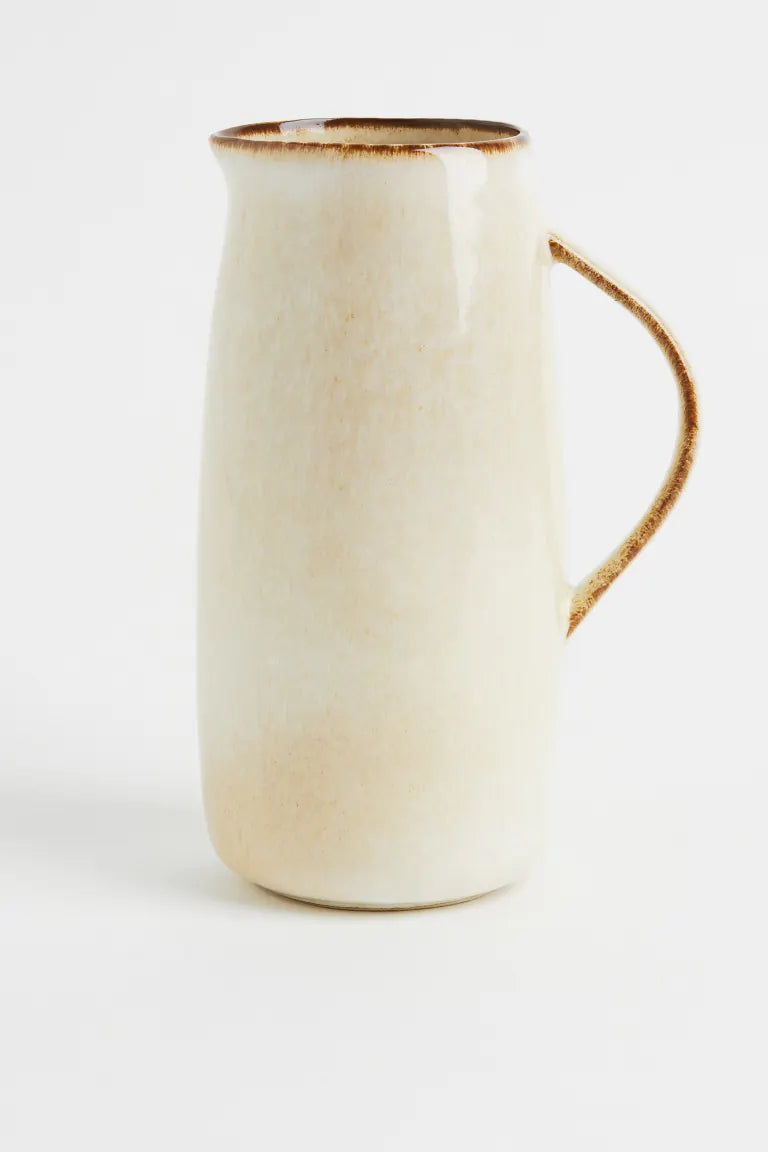 Stoneware Pitcher