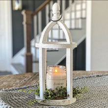 Load image into Gallery viewer, 16&quot; Hopewell White Lantern
