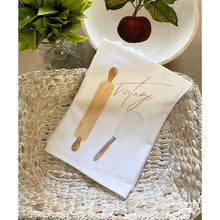 Load image into Gallery viewer, Rolling Pin and Whisk Flour Sack Towel
