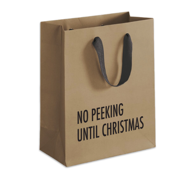 No Peeking Gift Bag