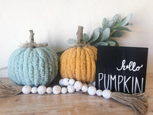 Load image into Gallery viewer, Chunky Chenille Pumpkins
