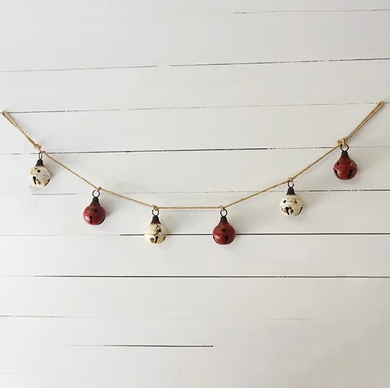 Tin Bell Garland